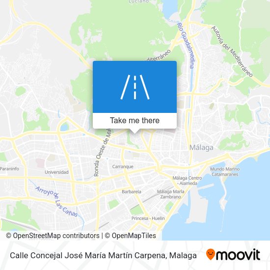 Calle Concejal José María Martín Carpena map