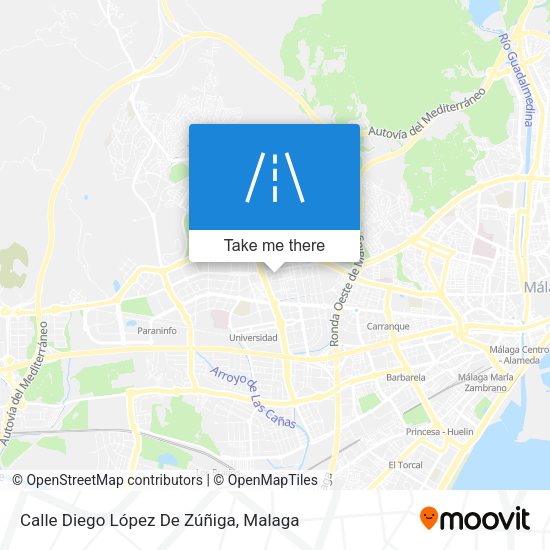 Calle Diego López De Zúñiga map