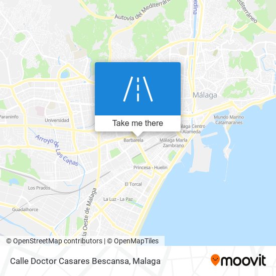 Calle Doctor Casares Bescansa map