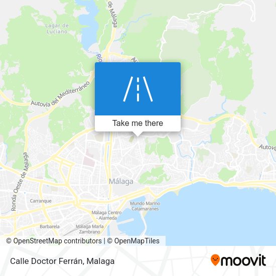Calle Doctor Ferrán map