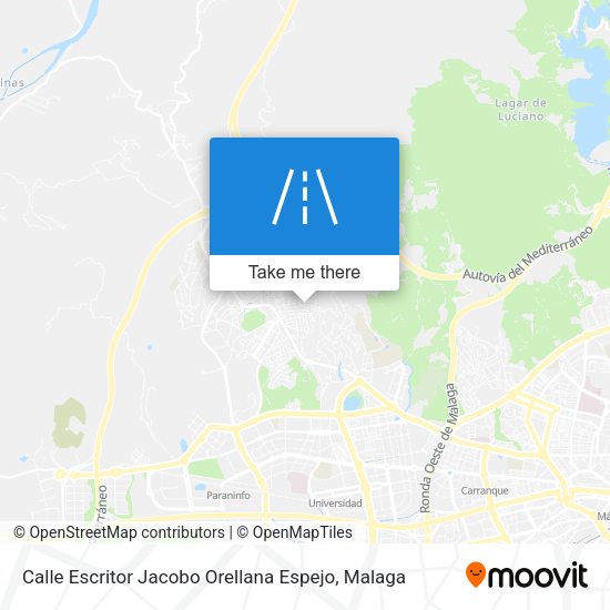 Calle Escritor Jacobo Orellana Espejo map