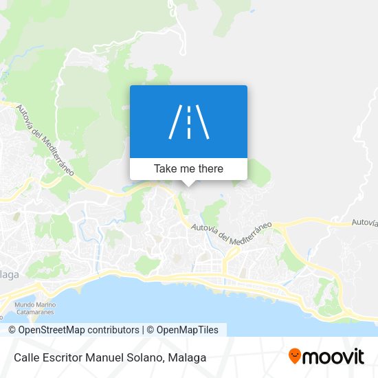 Calle Escritor Manuel Solano map