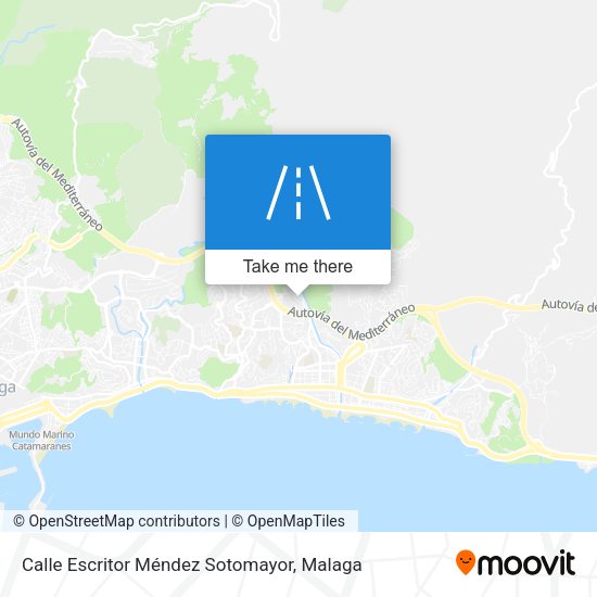 Calle Escritor Méndez Sotomayor map