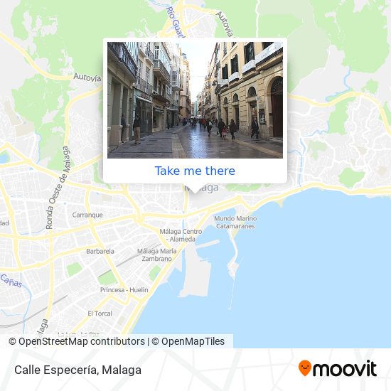 mapa Calle Especería