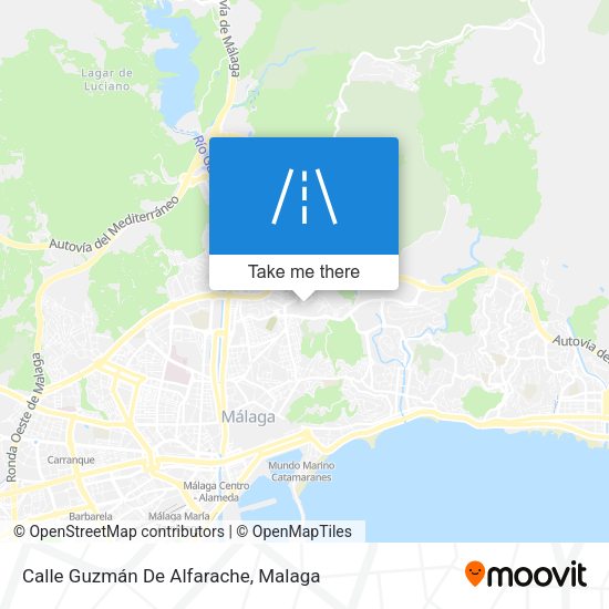 Calle Guzmán De Alfarache map