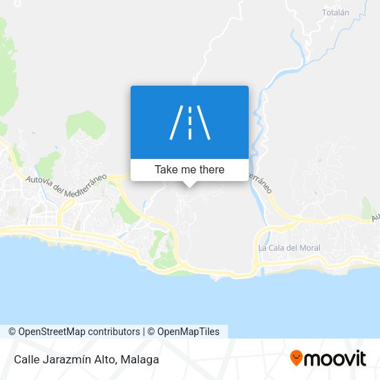 Calle Jarazmín Alto map