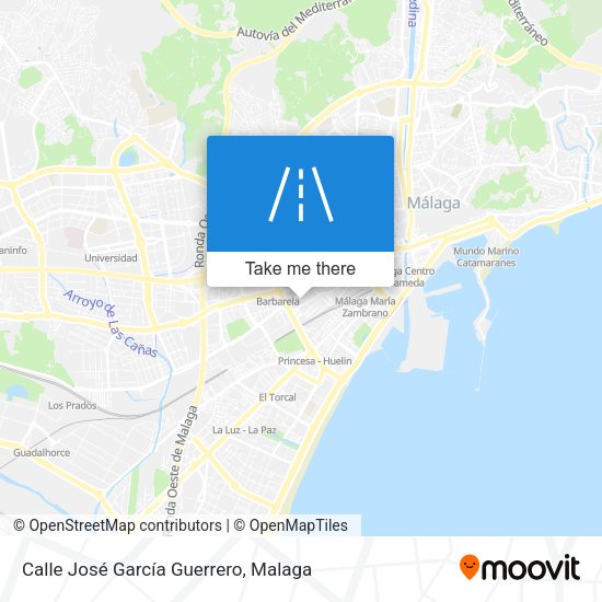 Calle José García Guerrero map