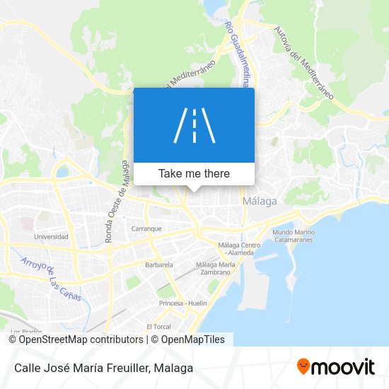 Calle José María Freuiller map