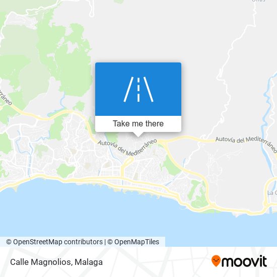 Calle Magnolios map