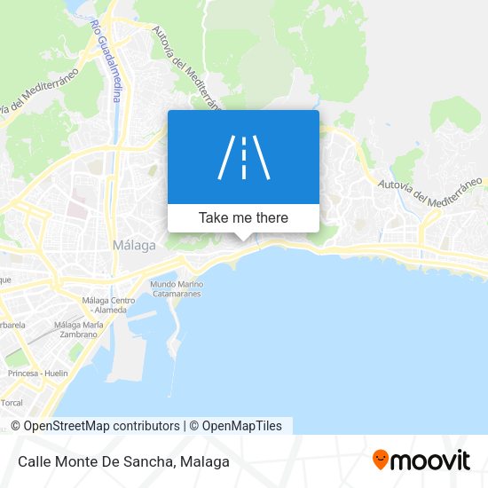 Calle Monte De Sancha map