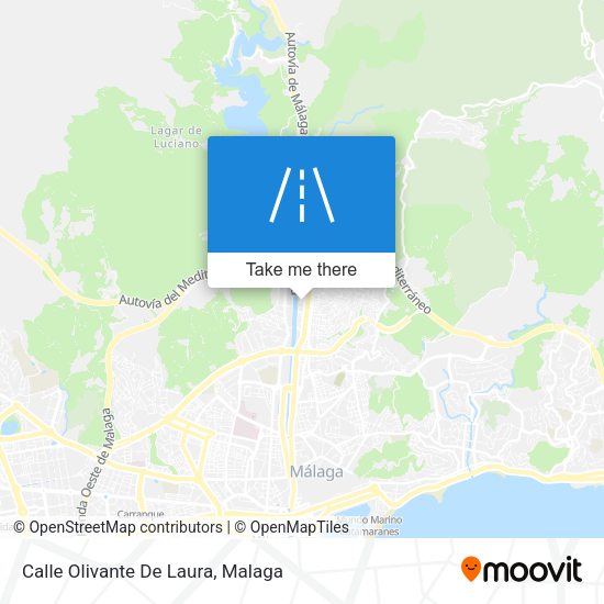 Calle Olivante De Laura map