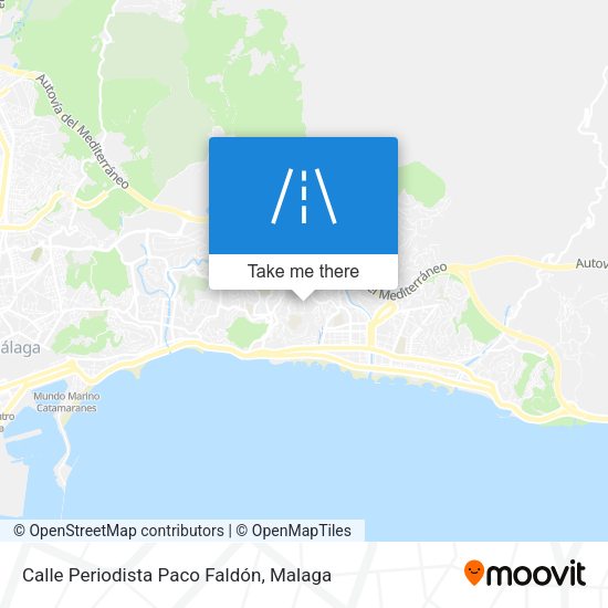 Calle Periodista Paco Faldón map