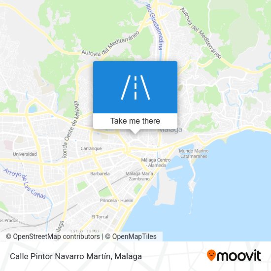 Calle Pintor Navarro Martín map