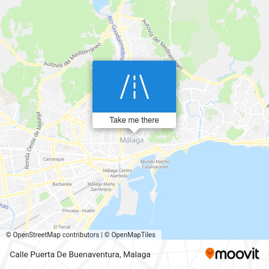 Calle Puerta De Buenaventura map