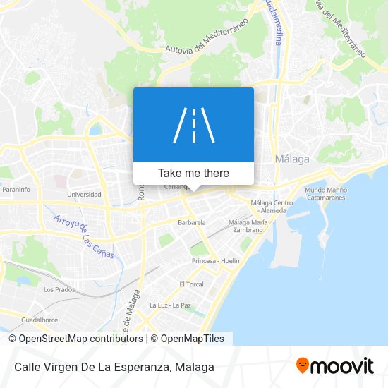 Calle Virgen De La Esperanza map