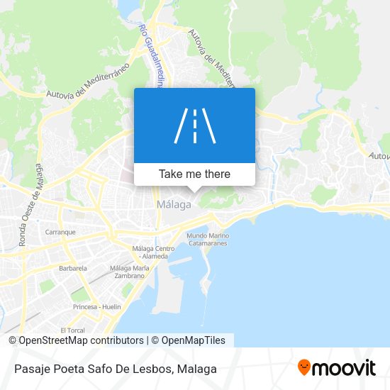 Pasaje Poeta Safo De Lesbos map