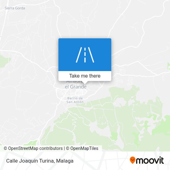 Calle Joaquín Turina map