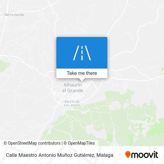 Calle Maestro Antonio Muñoz Gutiérrez map