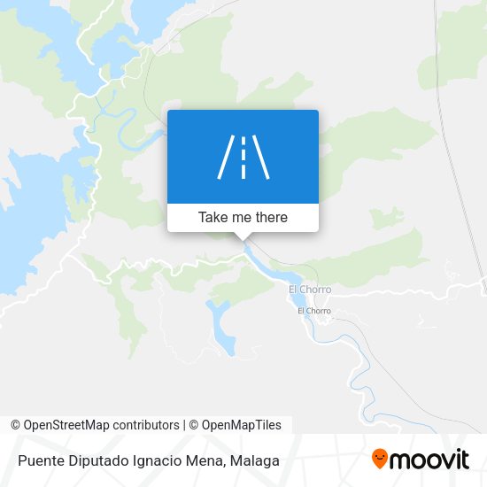 Puente Diputado Ignacio Mena map