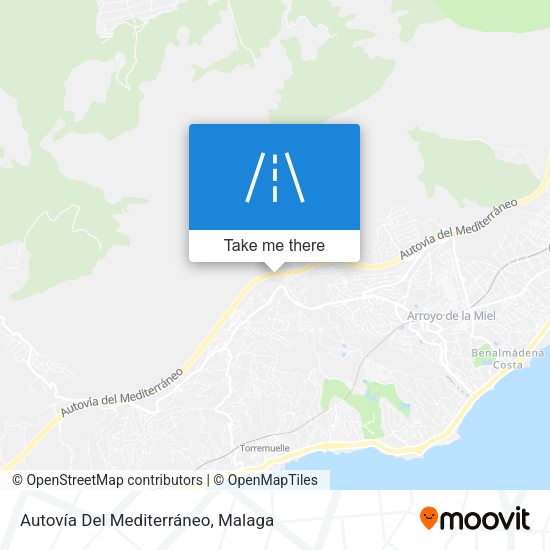 Autovía Del Mediterráneo map