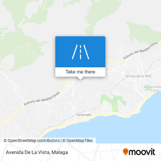 Avenida De La Vista map