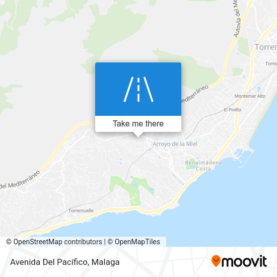 Avenida Del Pacífico map