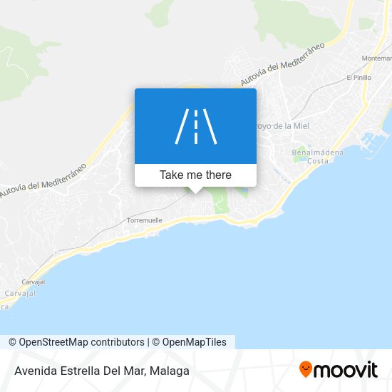 Avenida Estrella Del Mar map