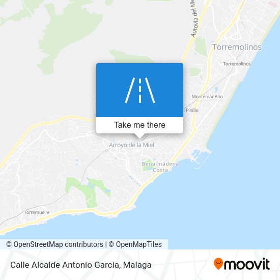 Calle Alcalde Antonio García map