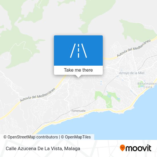 Calle Azucena De La Vista map