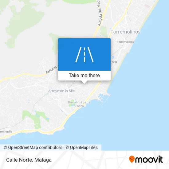 Calle Norte map
