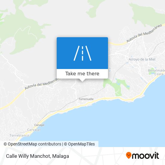 Calle Willy Manchot map