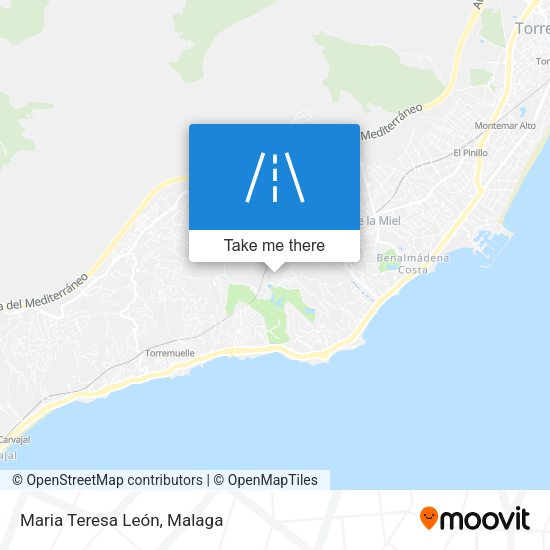Maria Teresa León map