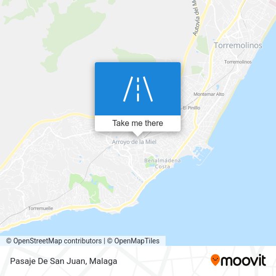 Pasaje De San Juan map