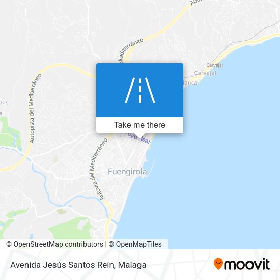 Avenida Jesús Santos Reín map