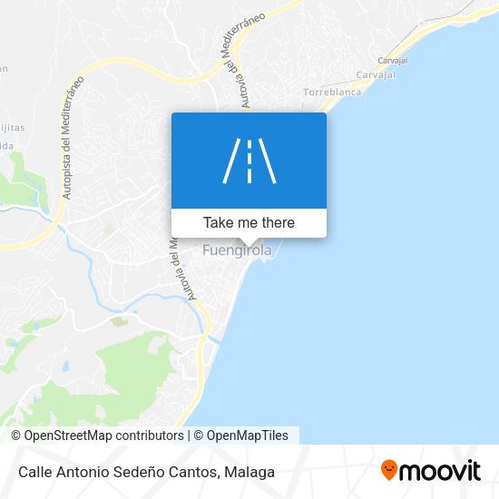 Calle Antonio Sedeño Cantos map