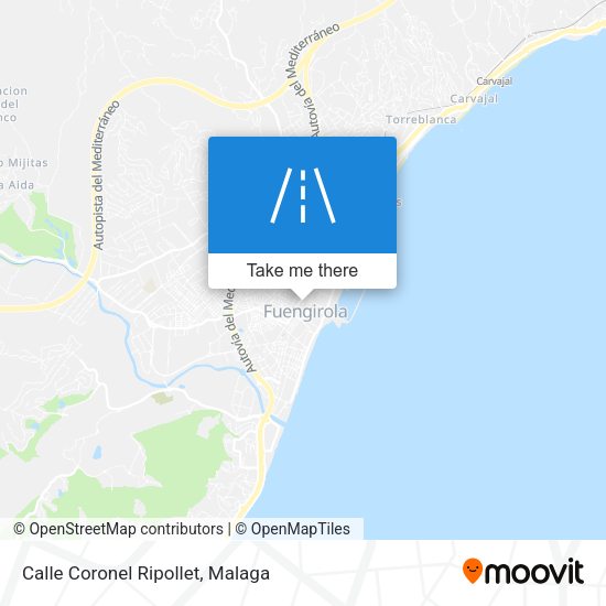 Calle Coronel Ripollet map