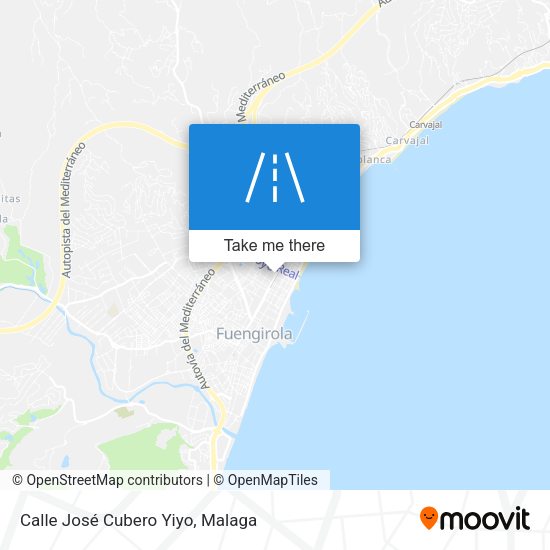 Calle José Cubero Yiyo map