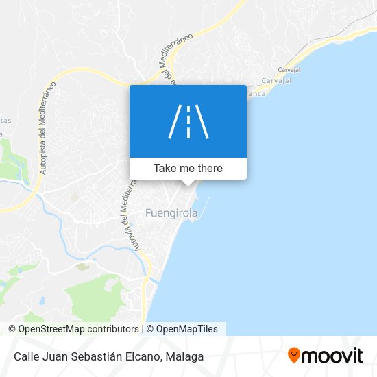 Calle Juan Sebastián Elcano map