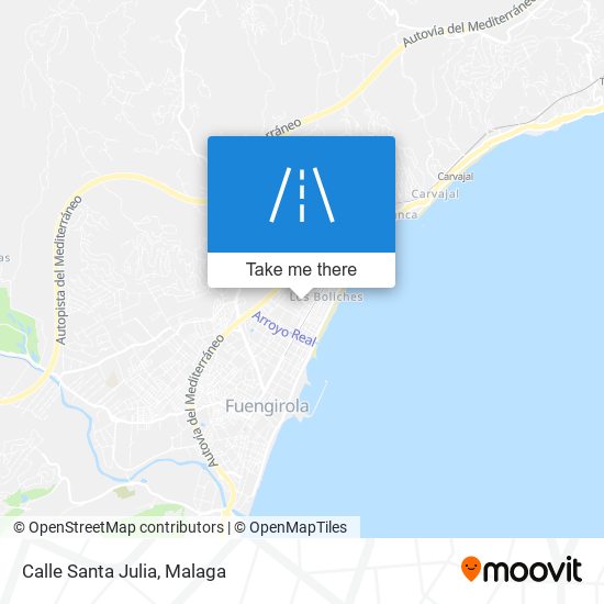 mapa Calle Santa Julia