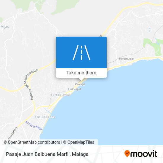Pasaje Juan Balbuena Marfil map