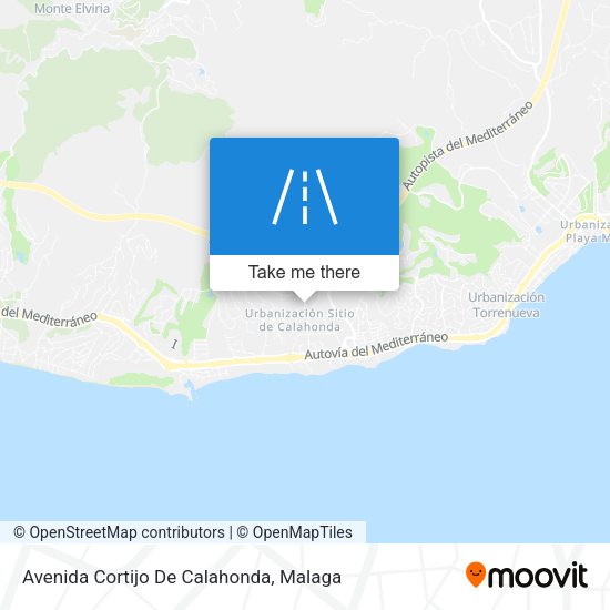 Avenida Cortijo De Calahonda map