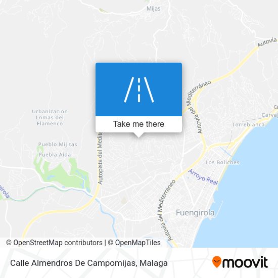 Calle Almendros De Campomijas map