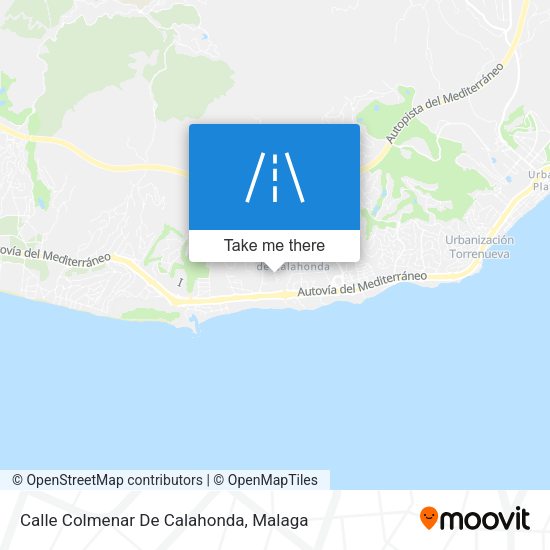 Calle Colmenar De Calahonda map