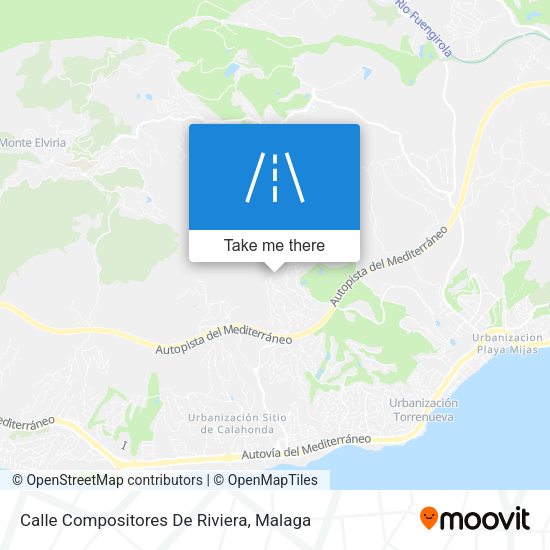 Calle Compositores De Riviera map