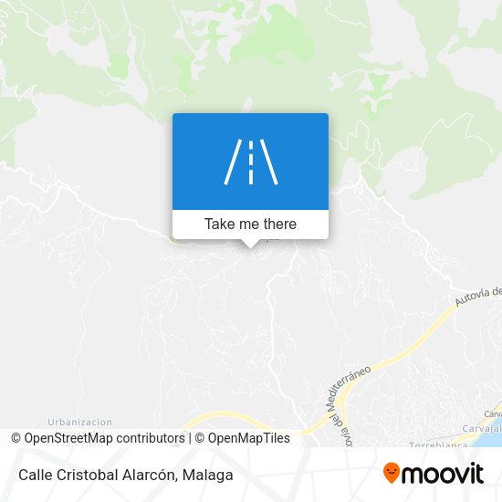 Calle Cristobal Alarcón map
