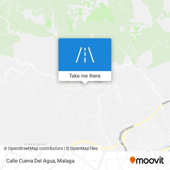 Calle Cueva Del Agua map