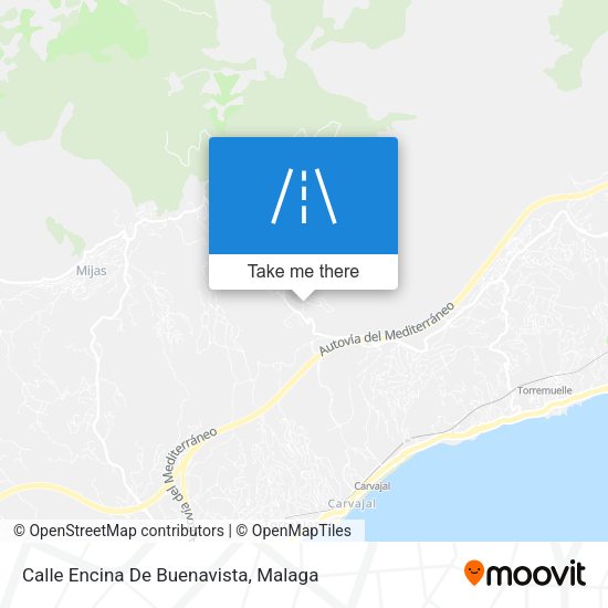 Calle Encina De Buenavista map