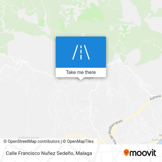 Calle Francisco Nuñez Sedeño map