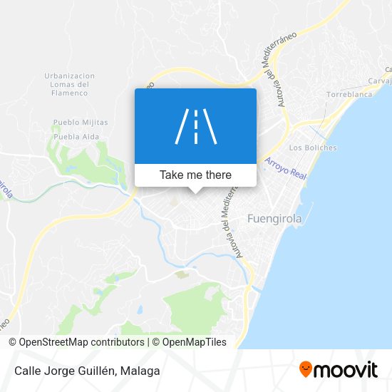 Calle Jorge Guillén map