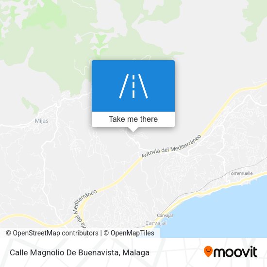 Calle Magnolio De Buenavista map